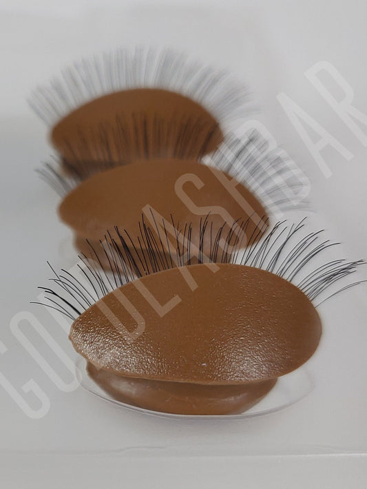 Replacement Eyelids for Mannequin | Goldlashbar