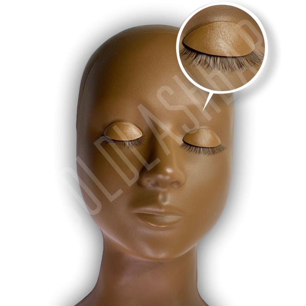 Mannequin Head for Eyelash Training | Goldlashbar