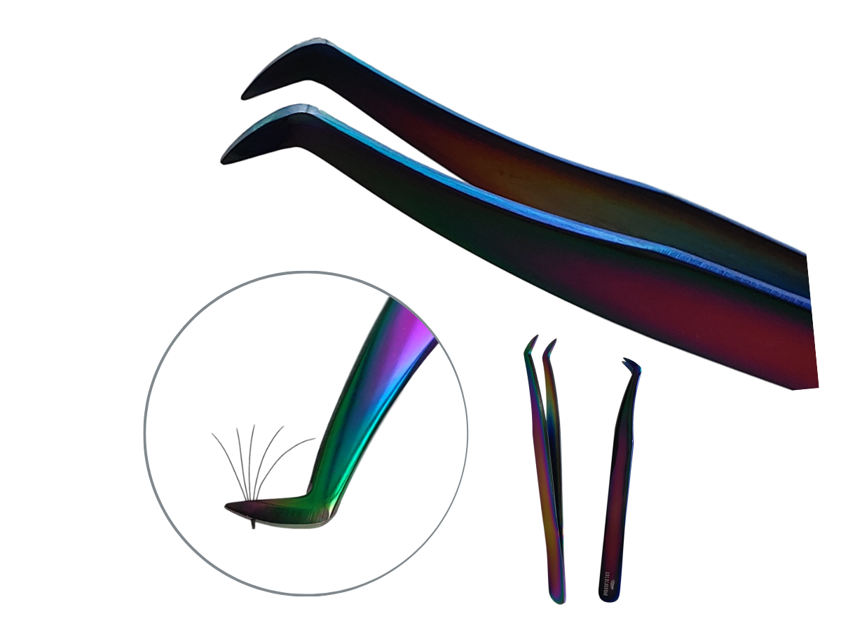 Eyelash Extension Tweezers | Eyelash Tweezer Set | Goldlashbar