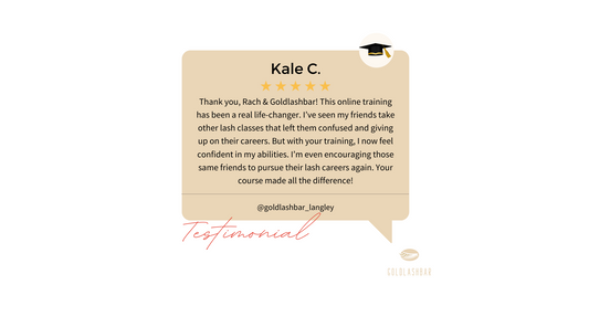 Kale’s Lash Journey: From Doubt to Confidence with Goldlashbar