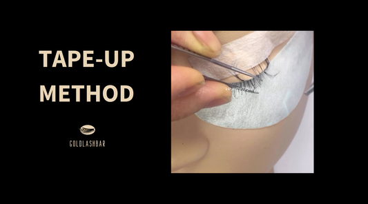 Why Lash Artists Use Tape During Lash Application—and Why It’s Essential for Perfect Lashes