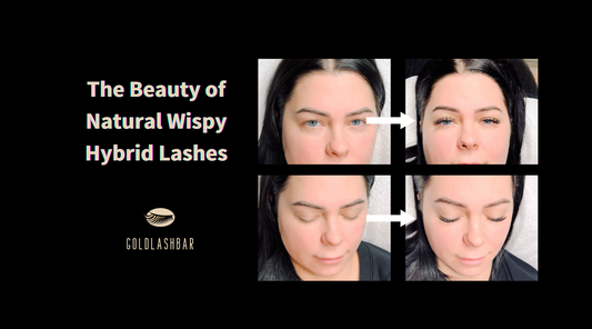 The Beauty of Natural Wispy Hybrid Lashes