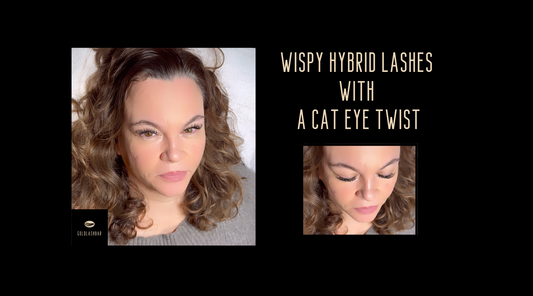 Wispy Hybrid Lashes with a Cat Eye Twist: Perfecting the Art of Lash Design