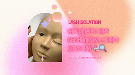 Navigating the Lash Jungle: Challenge 1 - Tiny Neighbors in a Sticky Situation 🕊️🔍