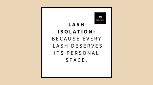 Why Lash Extension Isolation is necessary? Lash isolation is the foundation of a beautiful, long-lasting lash set. Proper isolation ensures that each lash has the space to grow and shed naturally, maintaining the health of your lashes.