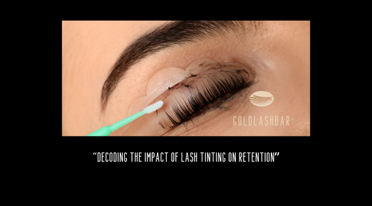 Decoding the Impact of Lash Tinting on Retention