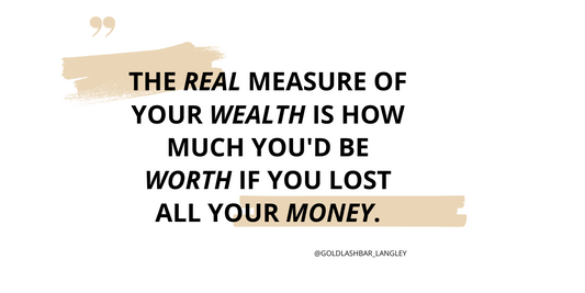 What if you lost all your money? The real question is: Would you still be wealthy? True wealth is found in the skills and resilience you build over time. That’s why investing in yourself is the best decision you can make.