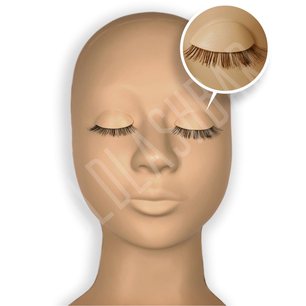 Mannequin Head for Eyelash Training | Goldlashbar